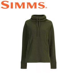 Худи женский Simms Women's Rivershed Sweater Riffle Green Heather